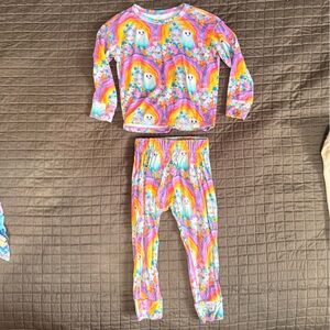 Bunny Knots | Spooky Velveteen | 2 piece pajamas | 12-18m